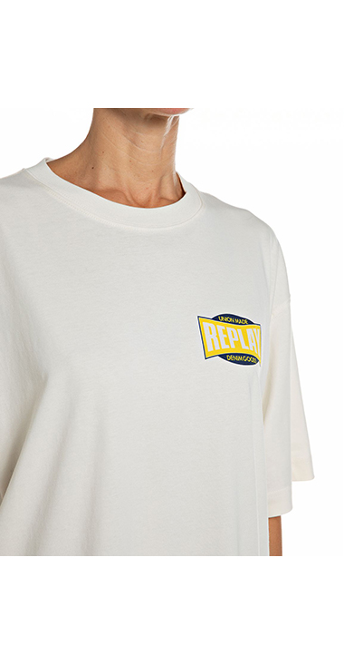バックプリント オーバーサイズ Tシャツ 詳細画像